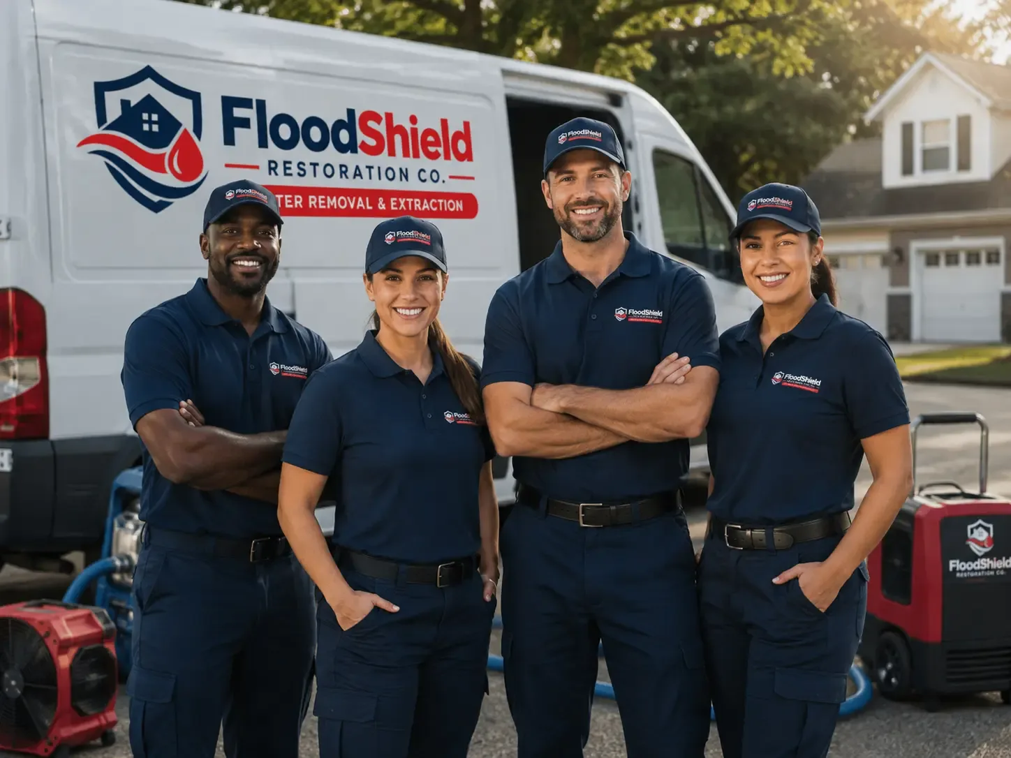 Flood Damage Restoration company in Naval Anacost Annex, DC