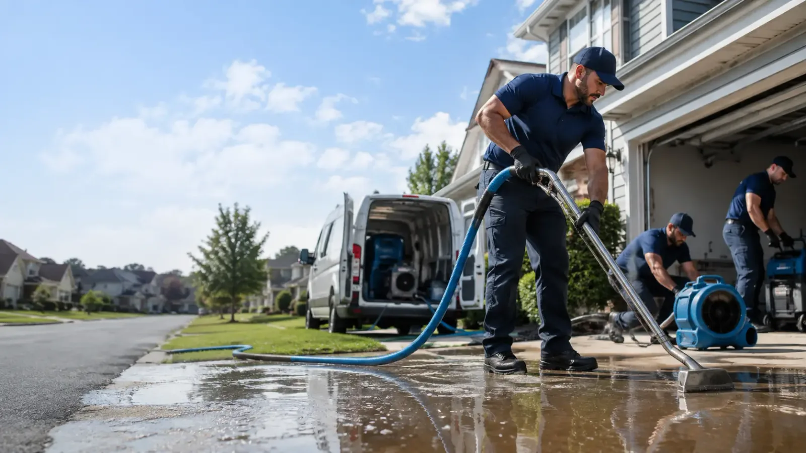 Flood Damage Restoration in Naval Anacost Annex, DC